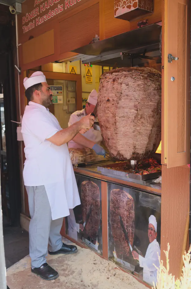 Doner chef.