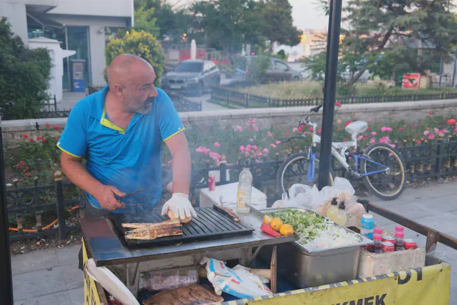 Fish street food place.