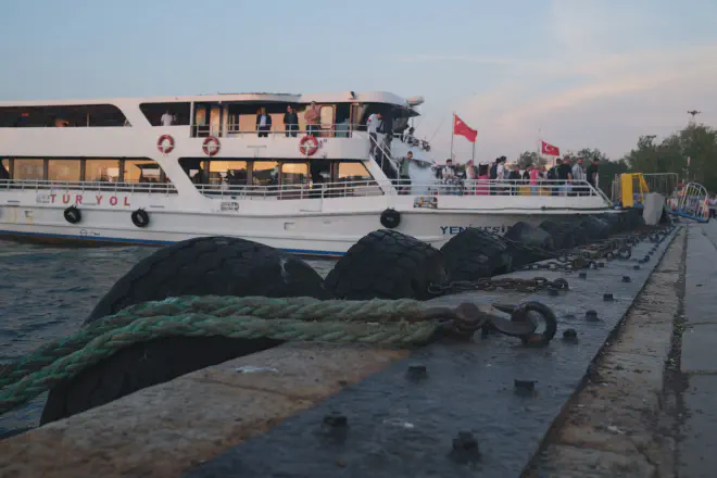 Kadıköy port.