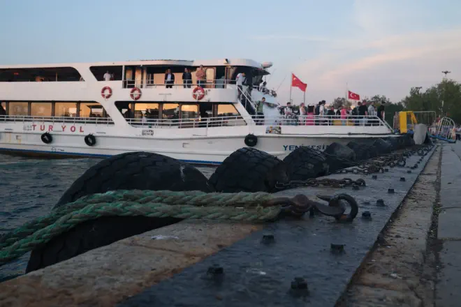 Kadıköy port.